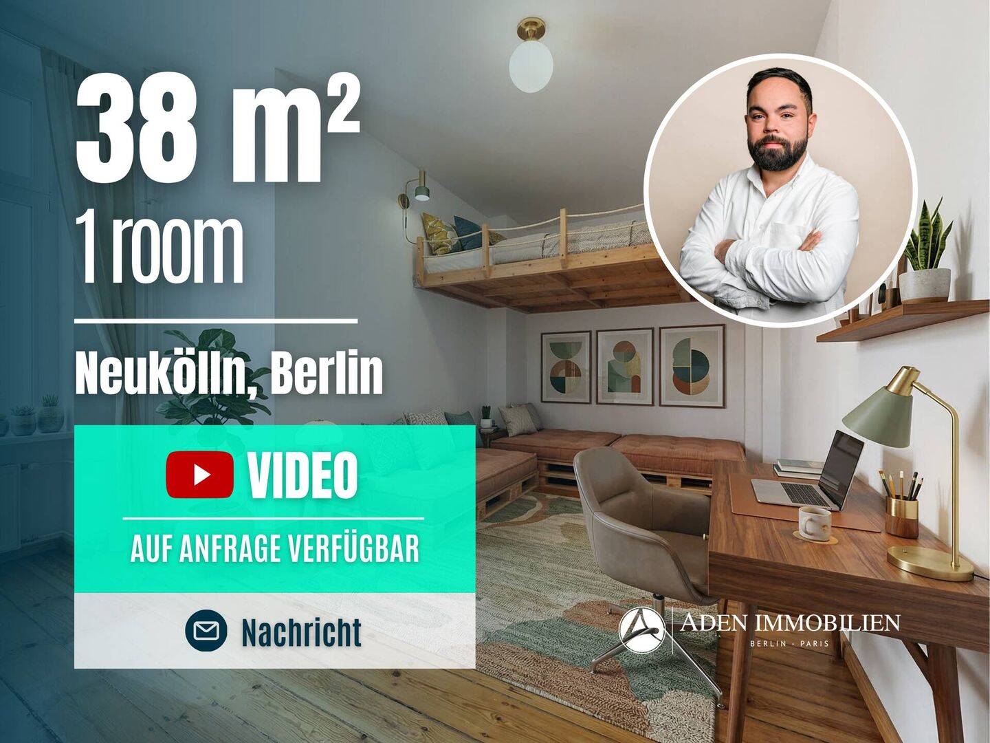 Bezugsfrei! Schöne, geräumige 1-Zimmer-Altbauwohnung im Trendbezirk Neukölln - Schillerkiez – Berlin – Vorschaubild 3