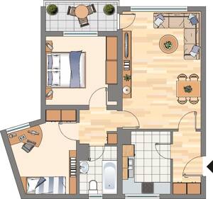 3 Zimmer mit Balkon, warten nur auf Sie... – 44319 Dortmund – Vorschaubild 5