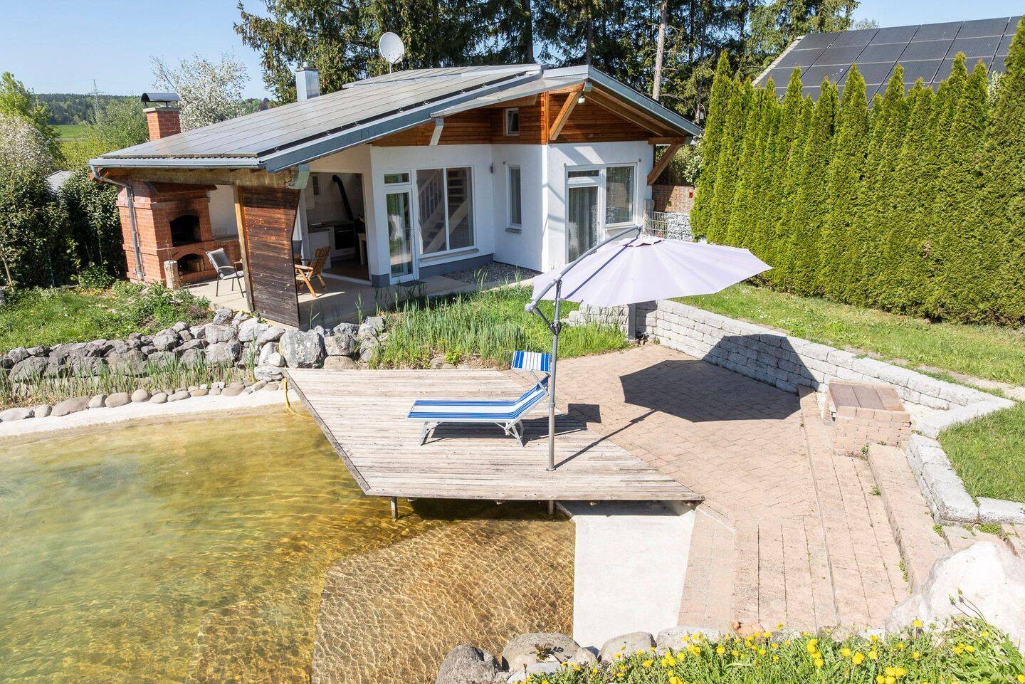 Naturparadies mit traumhaftem „Felsenbad“ und modernem Wohnhaus mit hochwertiger Ausstattung! – Trunkelsberg – Bild 1 von 9