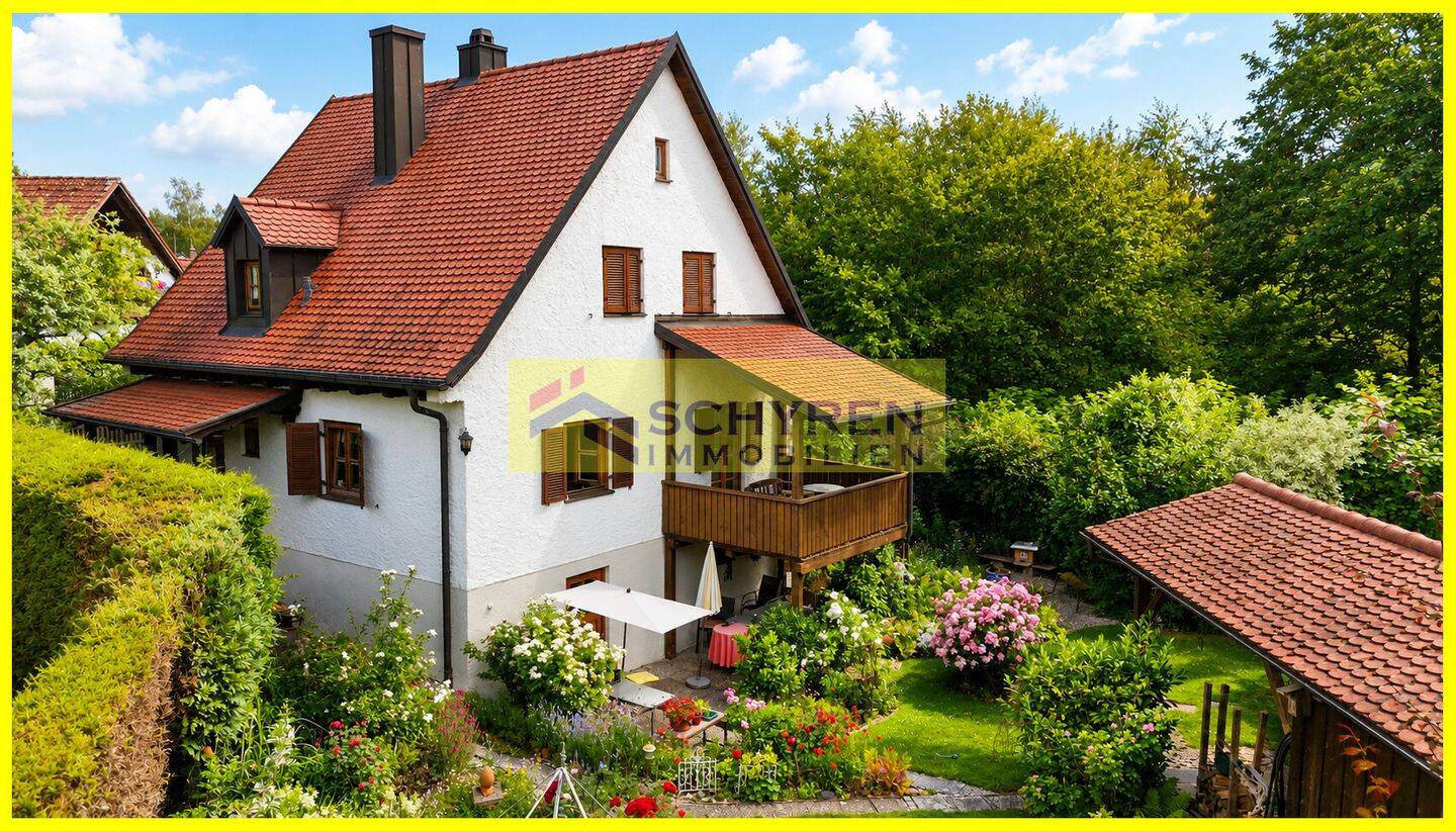 Ein Zuhause mit Seele: gepflegtes Familienhaus mit traumhaftem Garten, Balkon & Charme