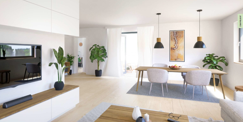 Moderne 3-Zimmer Wohnung, Erstbezug, Zentrale Lage