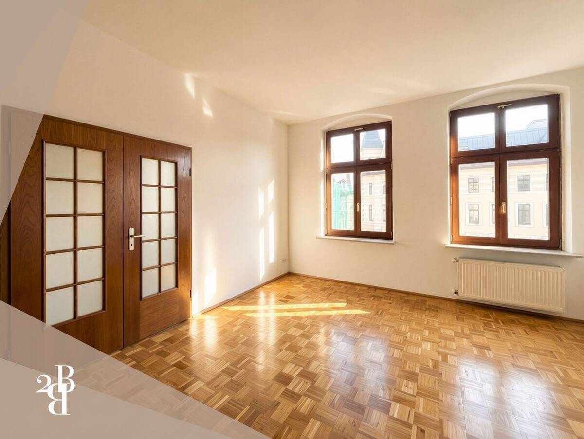 Altbauperle mit Balkon - 4-Zimmer-Wohnung in zentraler Lage – 39104 Magdeburg – Bild 1 von 6