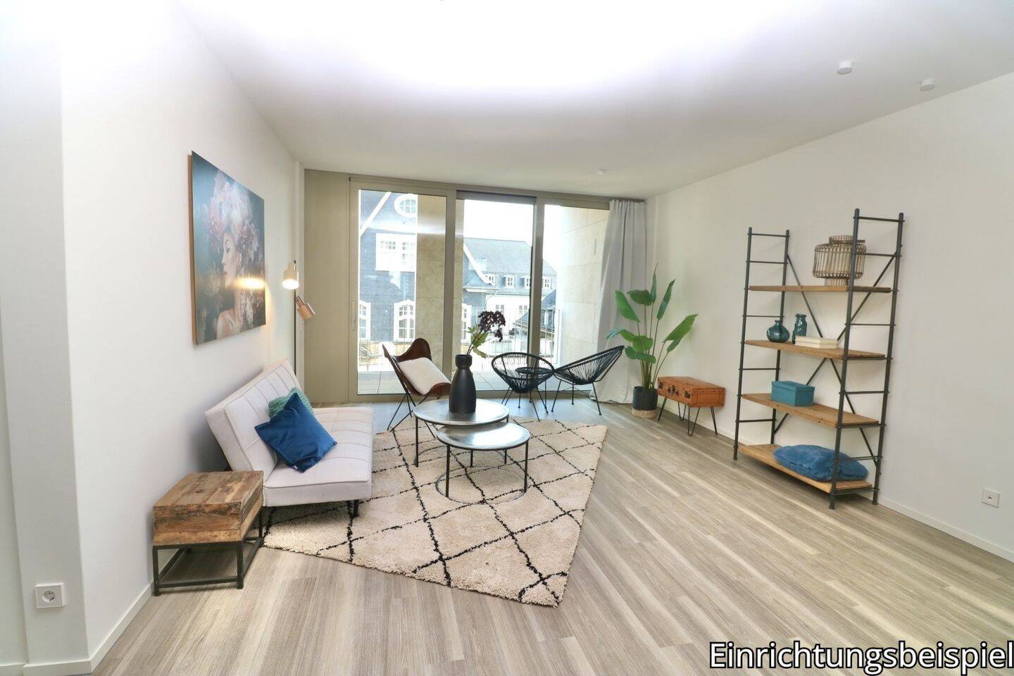 Erstbezug! Moderne 2-Zimmerwohnung mit Loggia im Neubau der Sparkasse