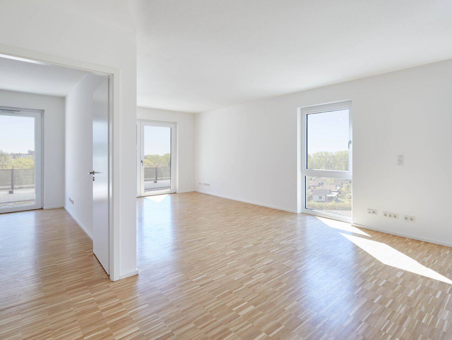 Komfortables Familienwohnen: 4-Zimmer-Wohnung mit offener Küche und Balkon