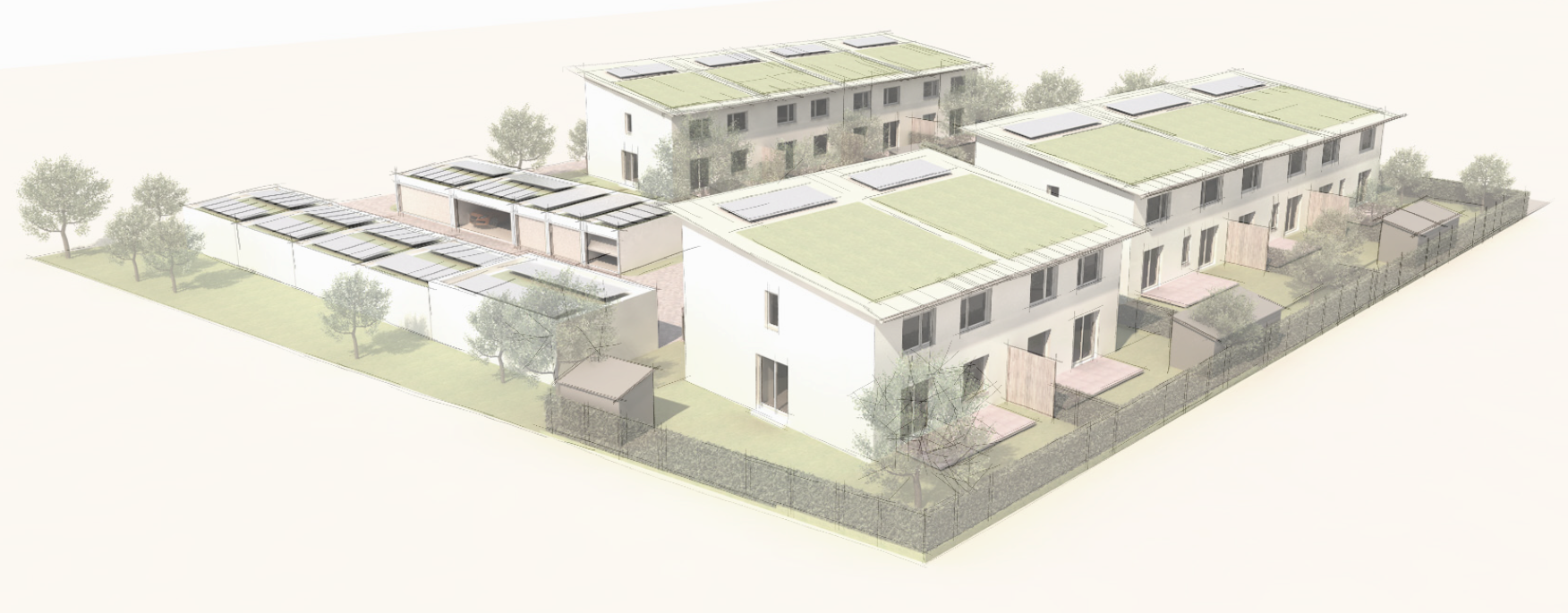 Quartiersentwicklung Birkenweg Süd Doppelhaushälfte 2b – Haimhausen – Bild 1 von 6