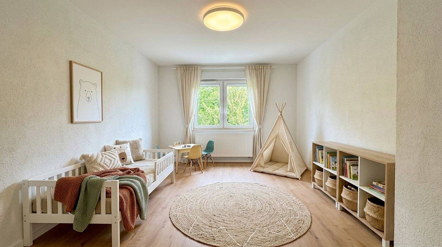 Kernsaniert & Effizienzklasse A+: 3-Zi.-Wohnung mit Wärmepumpe, Garten & Balkon-Baugenehmigung – Heilbronn – Vorschaubild 5