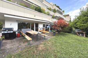 Moderne 3 ½-Zimmer-Wohnung im Gartengeschoss