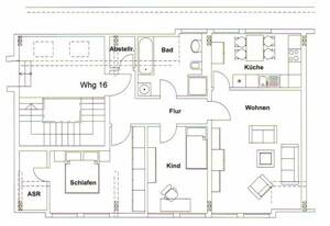 **WOHNEN in GRÜNER OASE** 3 Zimmer Wohnung – 1239 Dresden – Vorschaubild 2