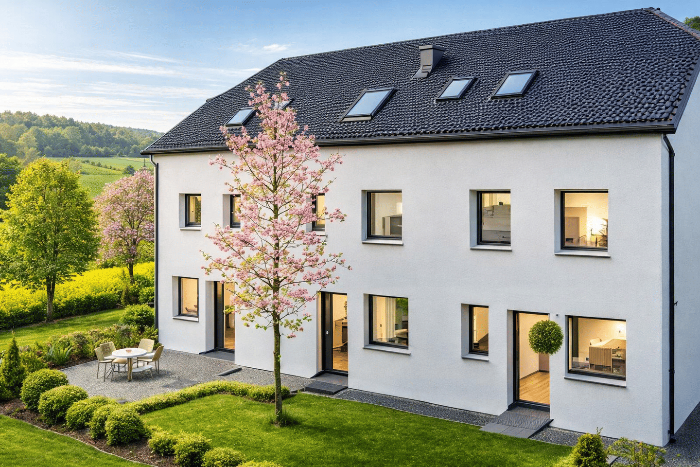 Neubauhaus mit Grundstück in Mainz-Laubenheim