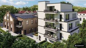 Dachgeschosswohnung mit zwei Balkonen in der denkmalgeschützten Löwenburg – 40629 Düsseldorf – Vorschaubild 3