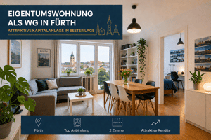 Provisionsfrei / Kapitalanlage in Fürth - Sofort Cashflow + massive Steuervorteile nutzen