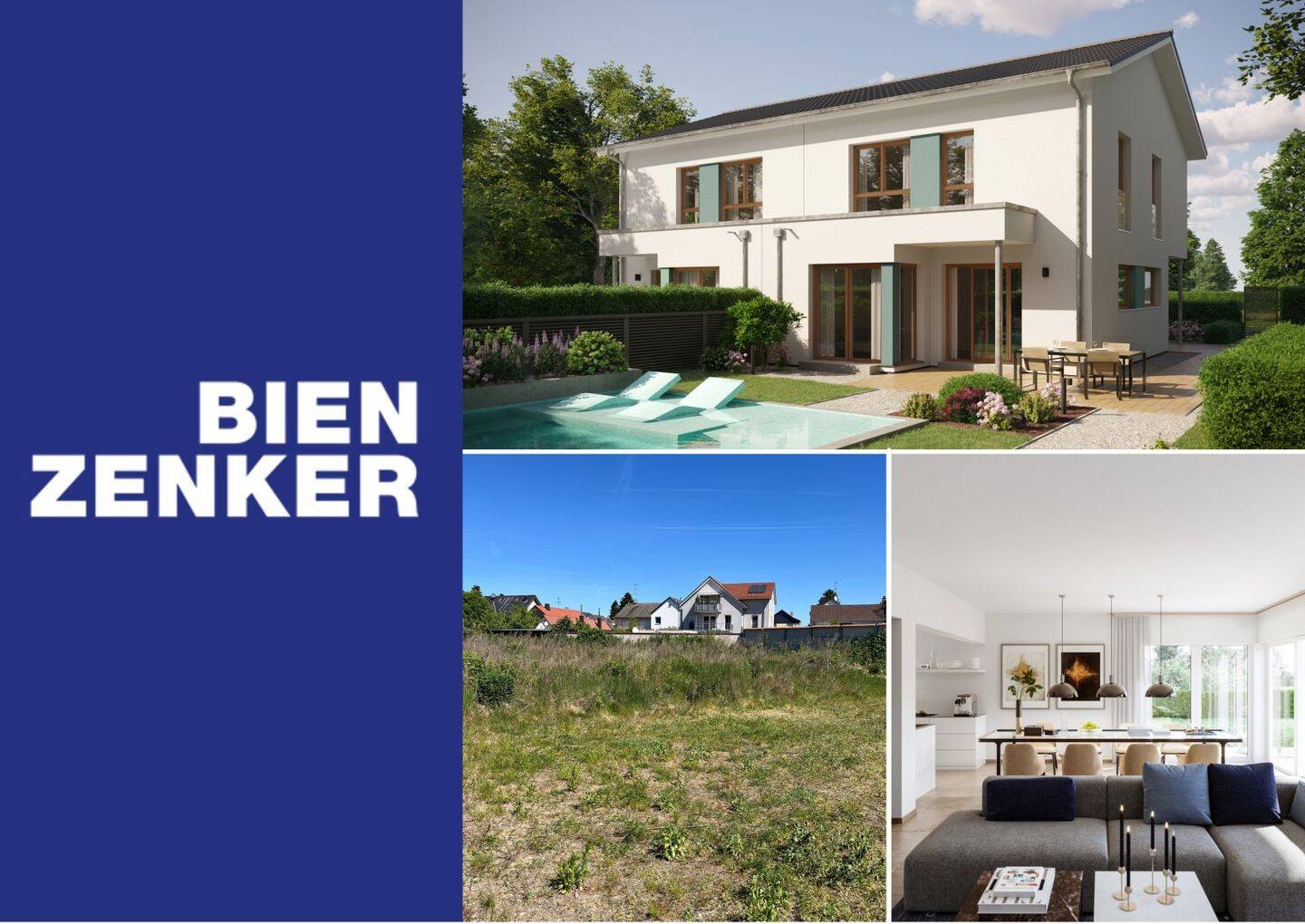 Wohnen mit Bien-Zenker - Ihre neue Doppelhaushälfte im Herzen von Lampertheim – Lampertheim – Bild 1 von 6