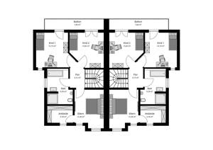 **Zeitlos schön: Doppelhaus rechts als Kapitalanlage mit Klinkeraktion – 22149 Hamburg – Vorschaubild 5