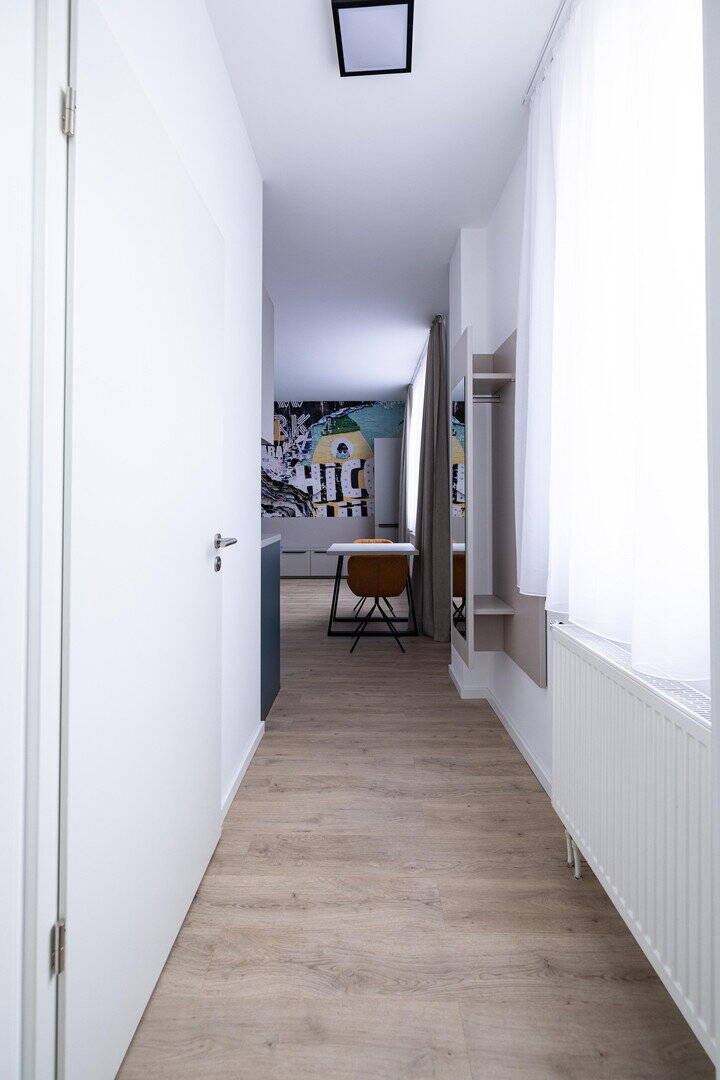 Charmante vollmöblierte 1-Zimmer-Neubauwohnung im 1. OG WE 22