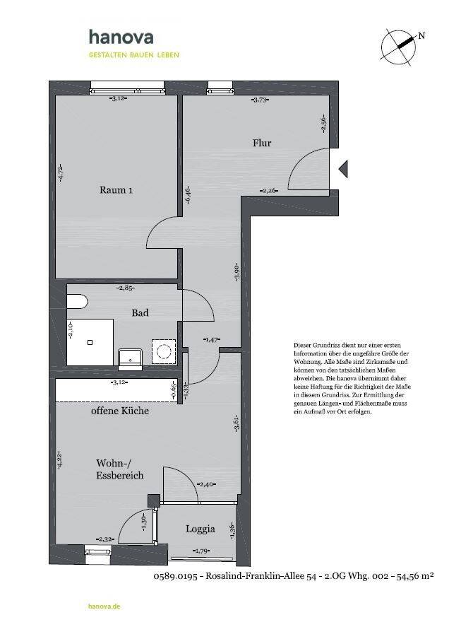 2-Zimmer-Wohnung in Kronsrode