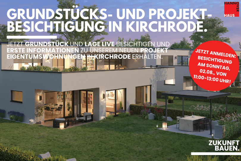 Traumhaft Wohnen mit eigenem Garten mit optimaler Süd-West-Ausrichtung: Exklusiv Wohnen in Hannover