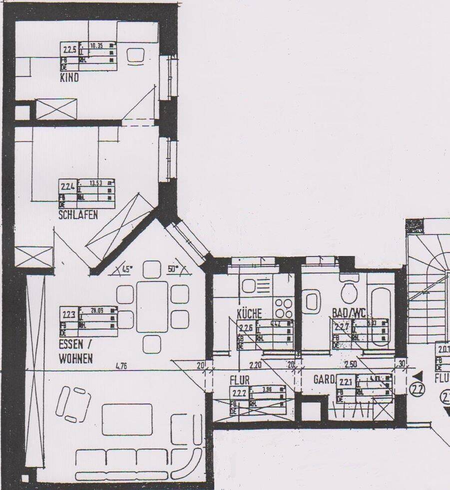Zentral und praktisch! 3 Zimmerwohnung an der Paulskirche – Schwerin – Vorschaubild 8