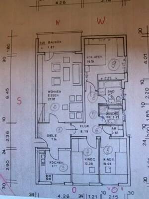 WG geeignete 4 Zimmer Wohnung in Alterlangen, 5 min mit dem Rad in die Stadt – 91056 Erlangen – Vorschaubild 3