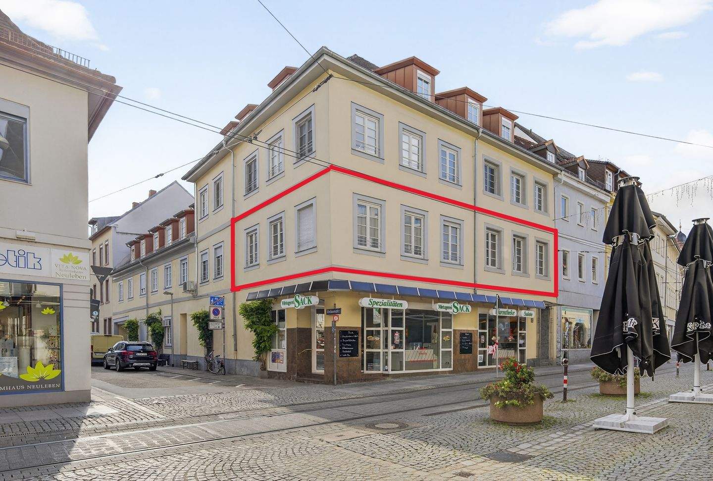 Sanierte, charmante 3-Zimmer-Altbauwohnung im Herzen von Durlach