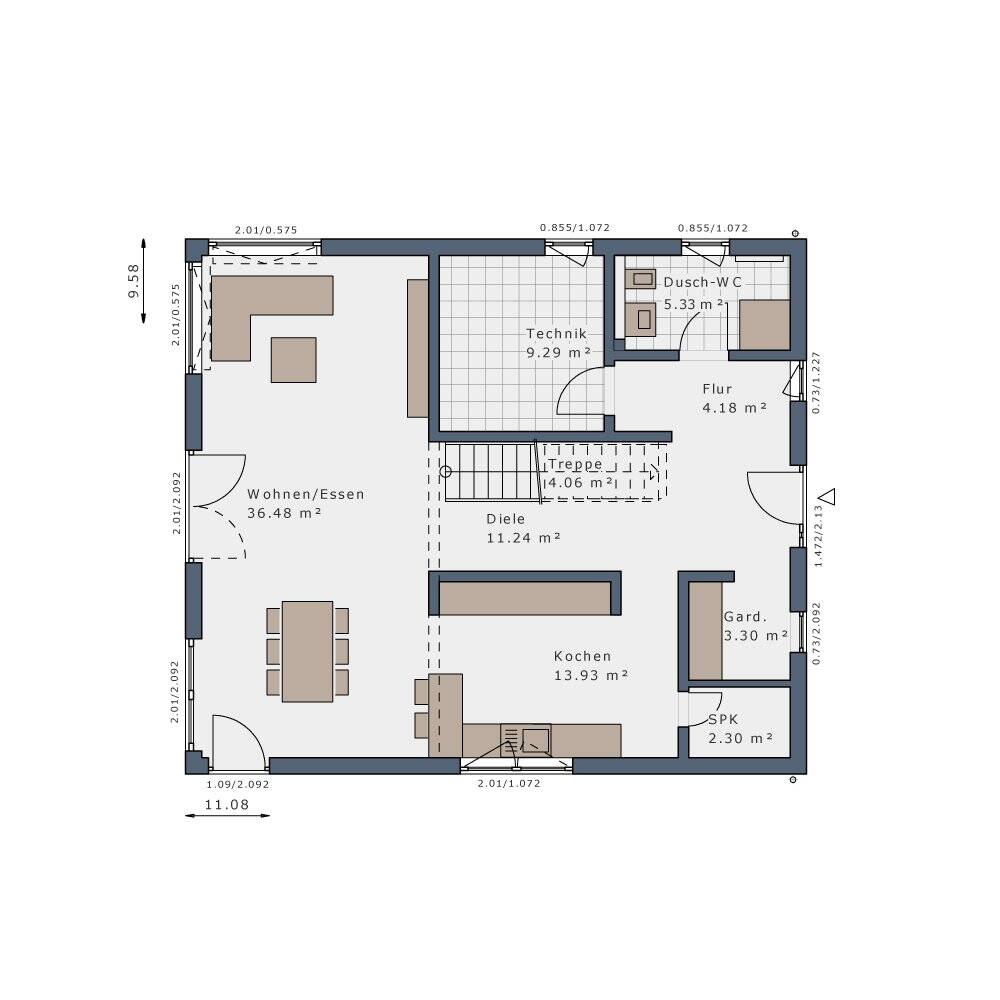 *** Waldb. -Fussingen / individ. planb. Neubau (mit FESTPREIS u. verbindlicher Terminschiene) – Waldbrunn – Vorschaubild 2