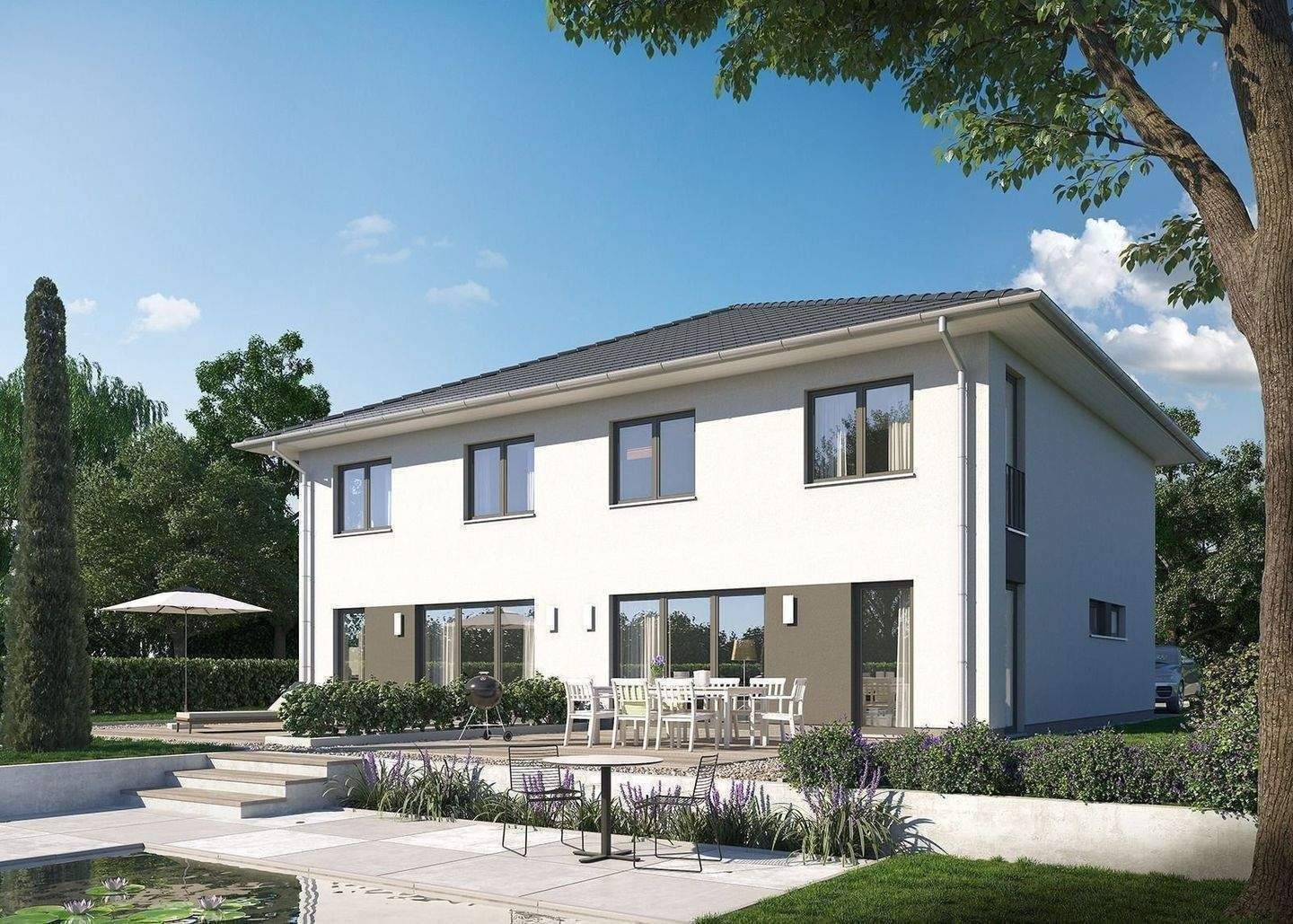 TOP-PREIS - NEUBAU in JECHTINGEN - wunderschöne, massivgebaute Doppelhaushälfte inkl. Grundstück und Baunebenkosten – Endingen – Vorschaubild 2