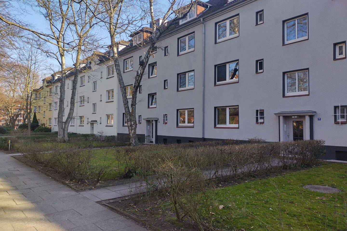 Wohnoase in Barmbek! 2 Zimmer EG links (46,49qm) + eigener großer Garten (ca.50qm) - vermietet