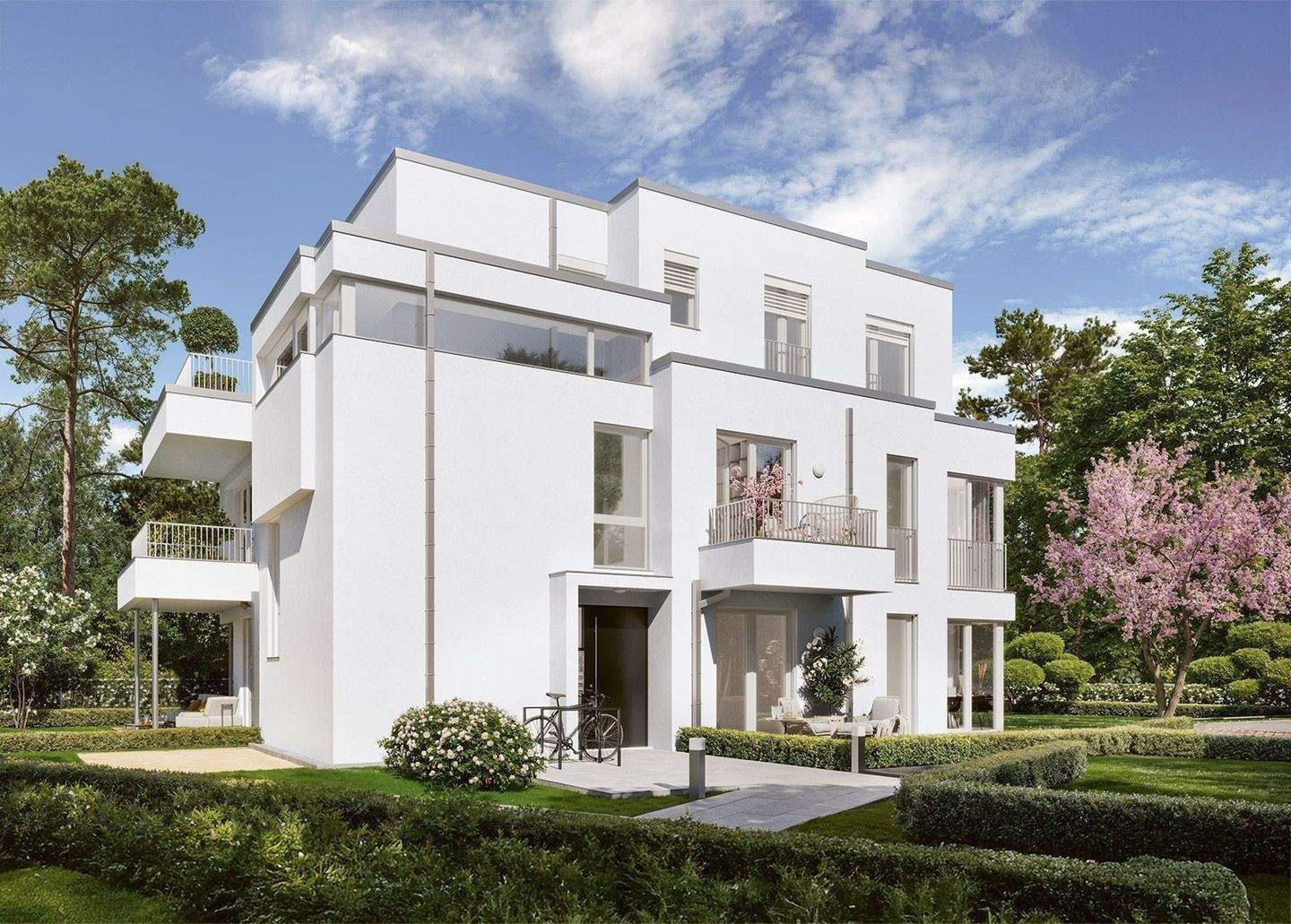 LUXURIÖSE 4 ZIMMER ETW MIT PRIVATPARK & 3 SONNENDECKS & 2 TAGESLICHTBÄDERN – IN GRÜNER BEGEHRTER 1A PREMIUMLAGE MAINZ-OBERSTADT! – Mainz – Vorschaubild 2