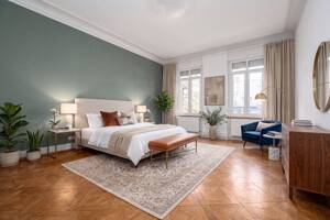 6 Zimmer in Freiburg-Wiehre: 172 m² Jugendstil-Altbau, ganze Etage mit 2 überdachten Balkonen – 79100 Freiburg im Breisgau – Vorschaubild 6