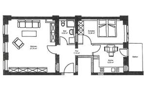 Friedrichstadt, im Hochparterre: Balkon + Dusche – 1067 Dresden – Vorschaubild 2