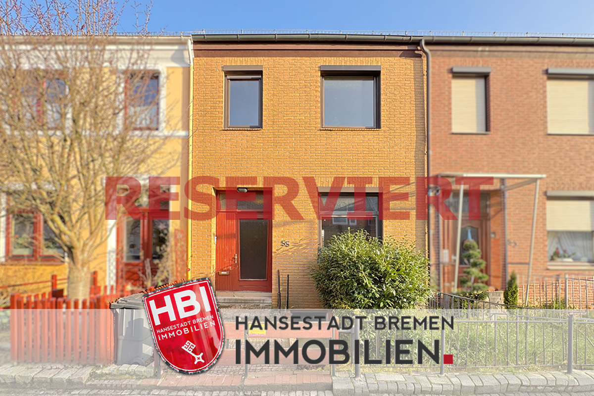 Findorff / Sanierungsbedürftiges Reihenmittelhaus in gefragter Lage – 28215 Bremen – Bild 1 von 9