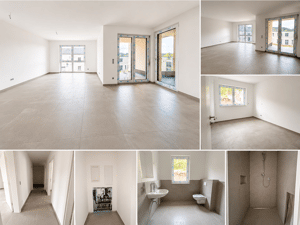 Ab sofort / NEUBAU mit 6 Wohneinheiten / 3 Zimmer-Wohnung im Erdgeschoss / Dusche / Fußbodenheizung / Terrasse – 54329 Konz – Vorschaubild 3