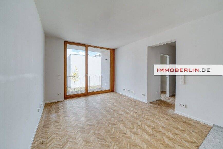 IMMOBERLIN.DE - Moderne Wohnung mit Sonnenloggia & Pkw-Stellplatz in exzellenter Lage – Berlin – Vorschaubild 3