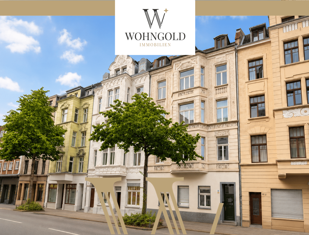 Juwel im Agnesviertel: Bezugsfreie helle 2,5-Zimmer-Altbauwohnung – 50670 Köln – Bild 1 von 9