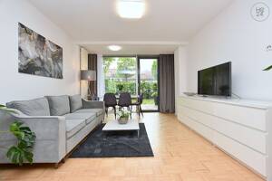 Tolle, neu möblierte Wohnung mit Terrasse und gemeinschaftlichen Fitnessraum in Stuttgart Süd