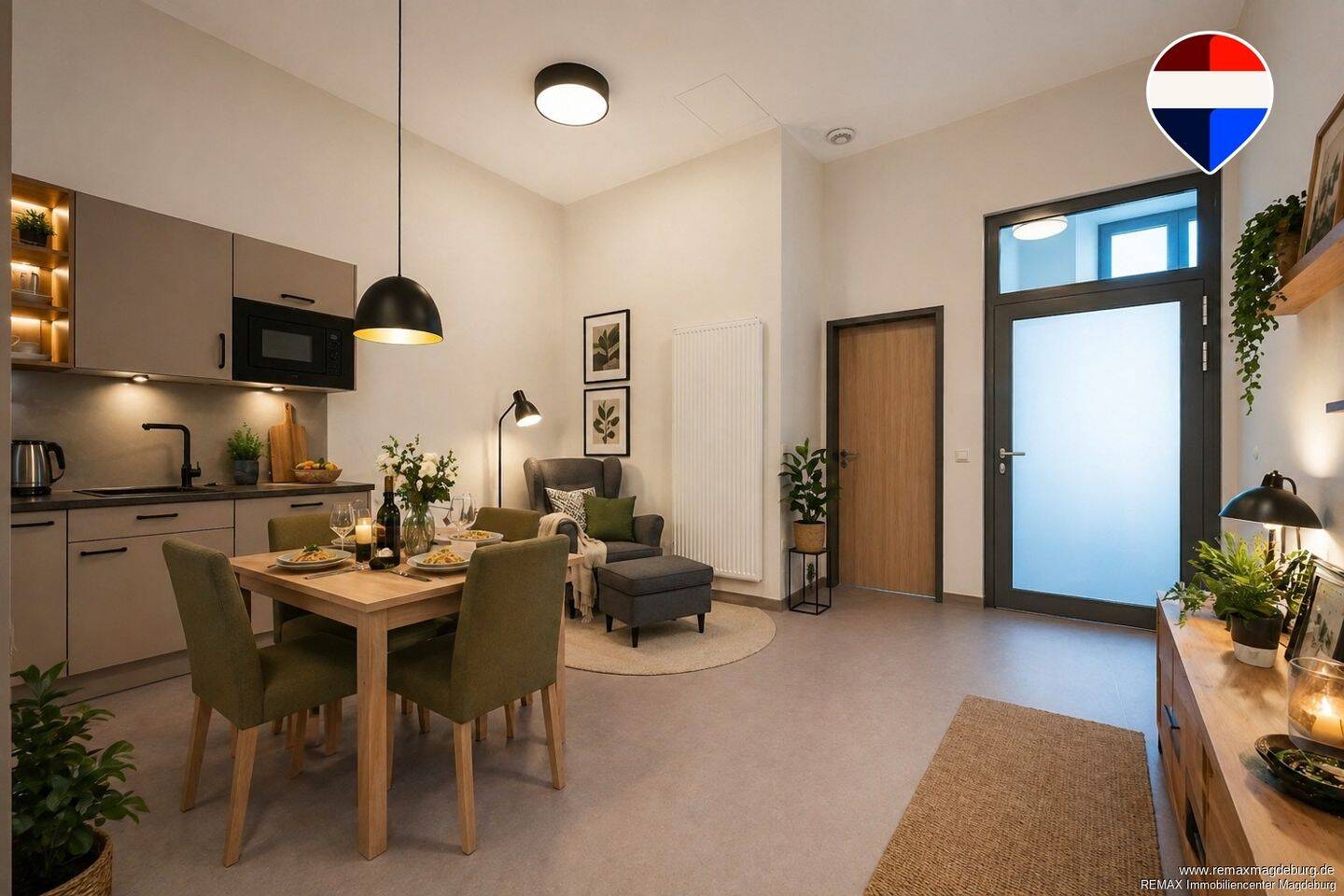 Selbstbestimmt wohnen im Alter - barrierefreie 2-Raumwohnung mit Betreuung im Altstadtquartier