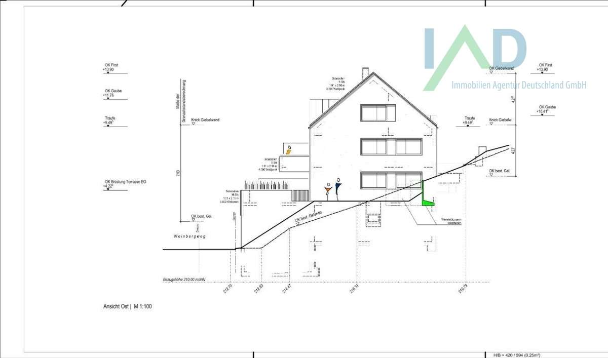 Rohbau eines modernen 6-Familienhauses mit Südhanglage und traumhaftem Ausblick – Forchtenberg – Vorschaubild 3