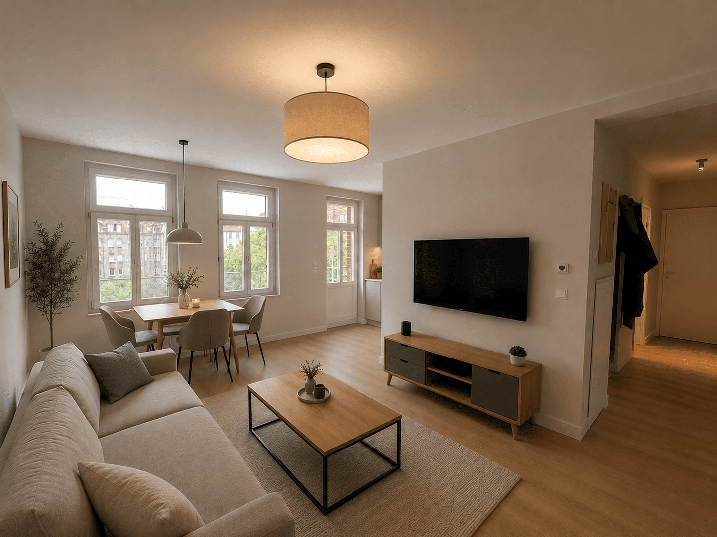 Erstbezug nach Sanierung! Moderne 3-Zimmer-Wohnungen mit Altbaucharme in Nürnberg-Gostenhof! – Nürnberg – Vorschaubild 7