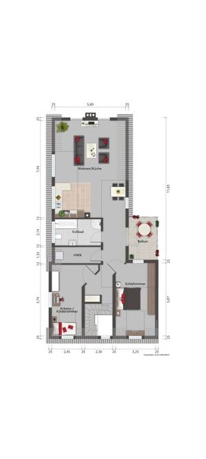Modernes Zweifamilienhaus mit traumhaftem Garten in ruhiger Wohnlage in Hamburg - Wentzel Dr. – 22119 Hamburg – Vorschaubild 5