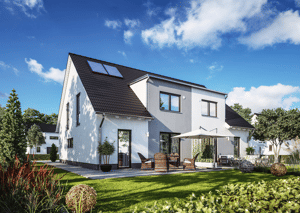 Familienfreundliches Doppelhaus Duett 125 in Osternburg