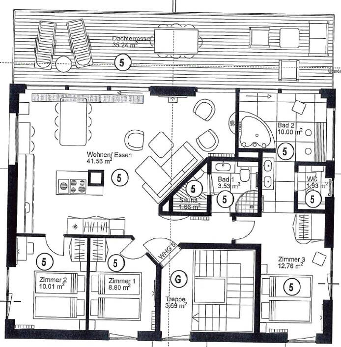 Exklusives Penthouse mit 2 PKW-SP & großer Dachterrasse in ruhiger Lage im Beach Resort Priwall – Lübeck – Vorschaubild 2