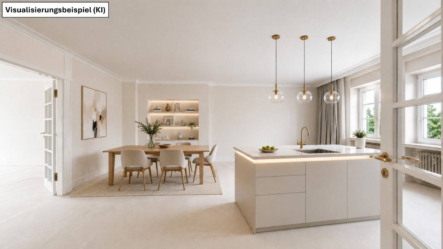 Großzügige Maisonette Wohnung am Zoo - mit Garage u. Stellplatz – Düsseldorf – Vorschaubild 8