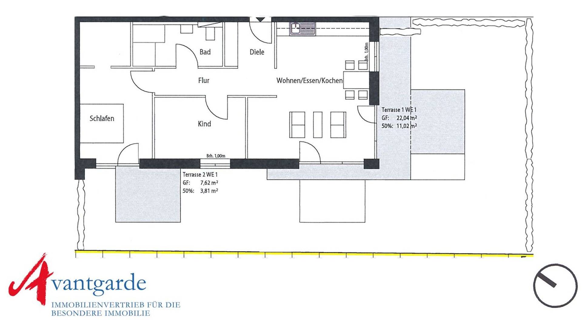 Erdgeschosswohnung in 37085 Göttingen mit 91,18 m² kaufen