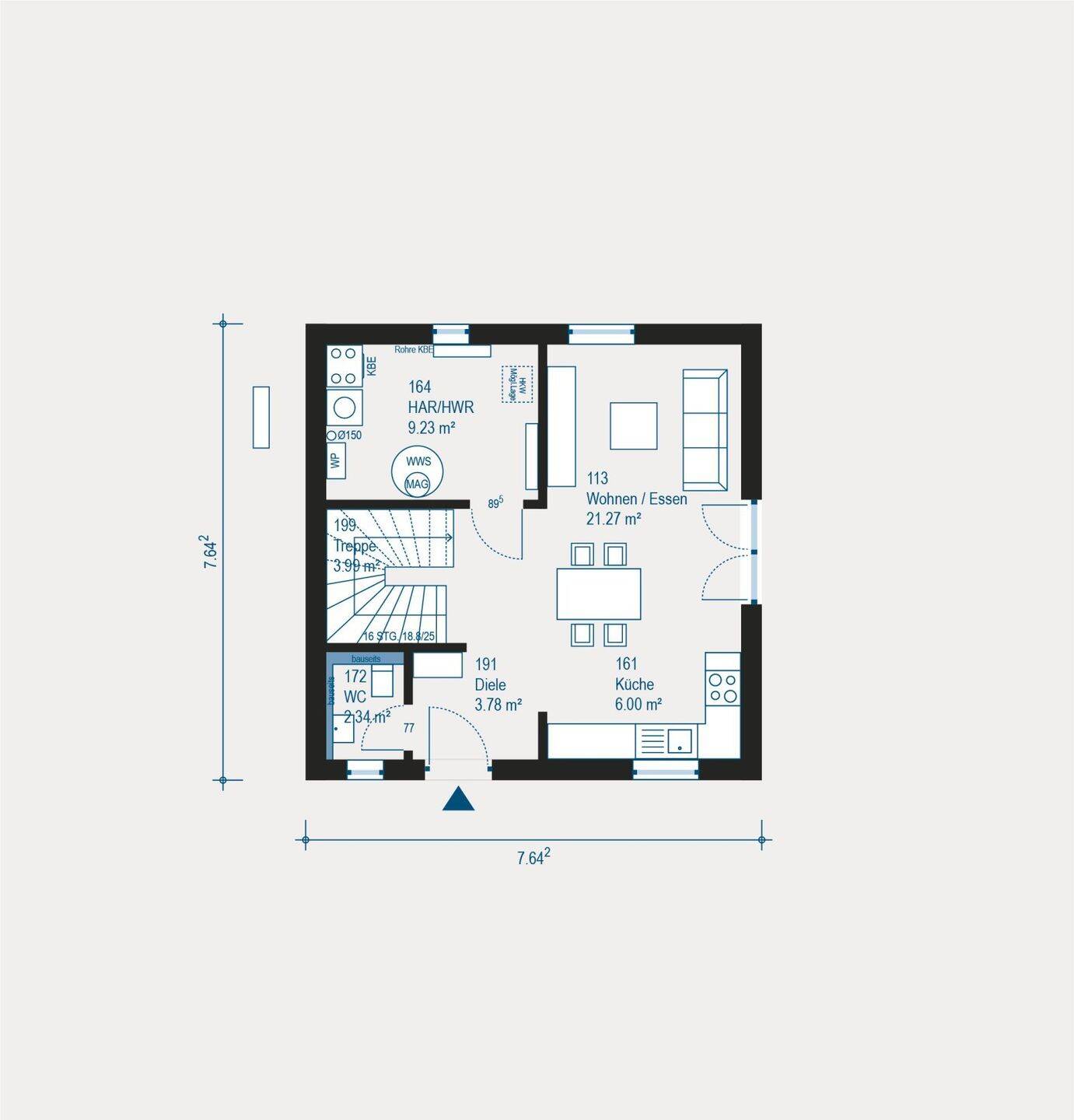 Individueller Bungalow in Remscheid - Nachhaltiges Wohnen trifft moderne Eleganz – Remscheid – Vorschaubild 8