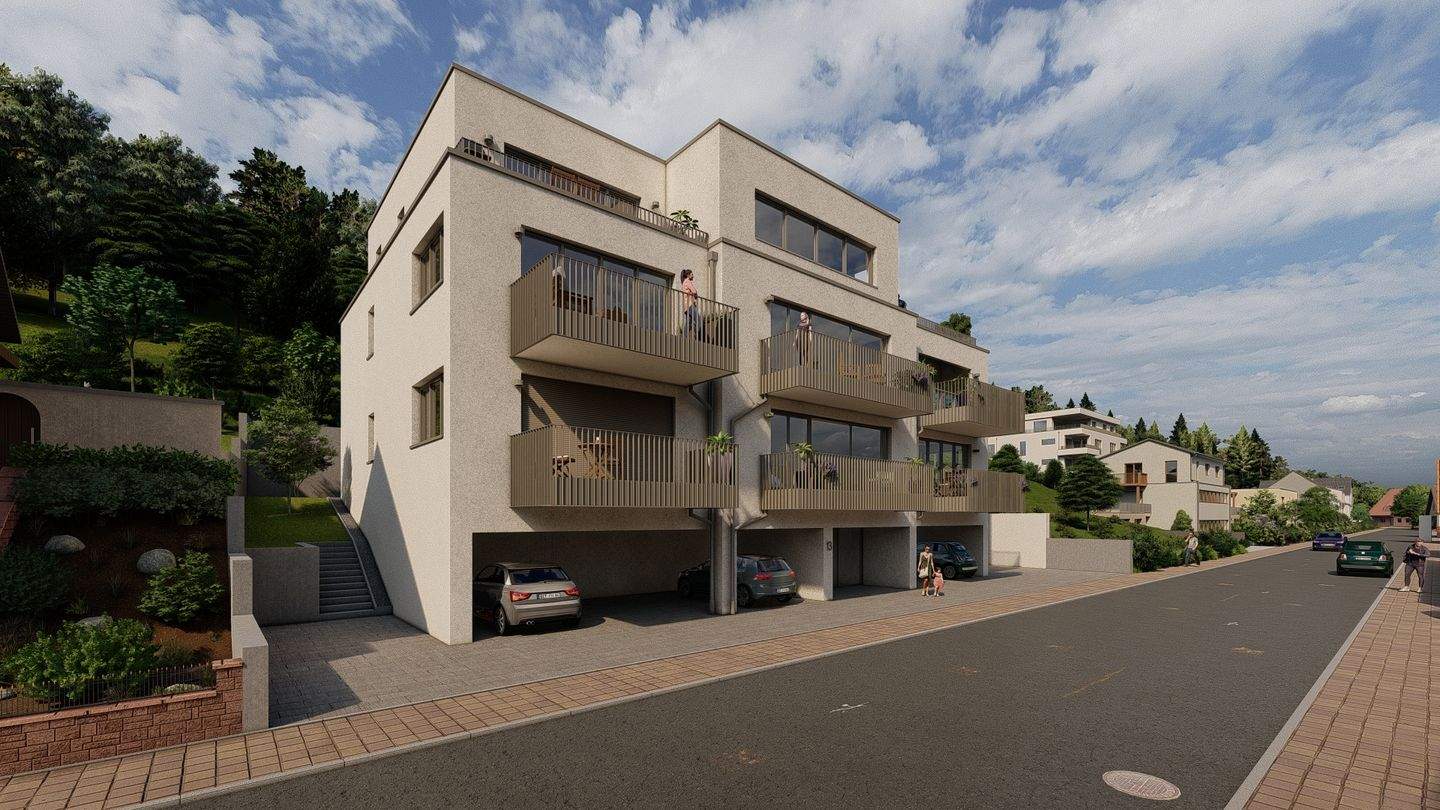 WE7-Moderne 2-Zimmer-Wohnung mit Dachterrasse in Trier-Biewer