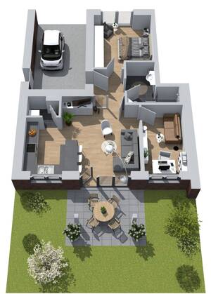 VORSCHAU | Behagliche Gartenwohnung inkl. Carport in Oldenburg / Eversten