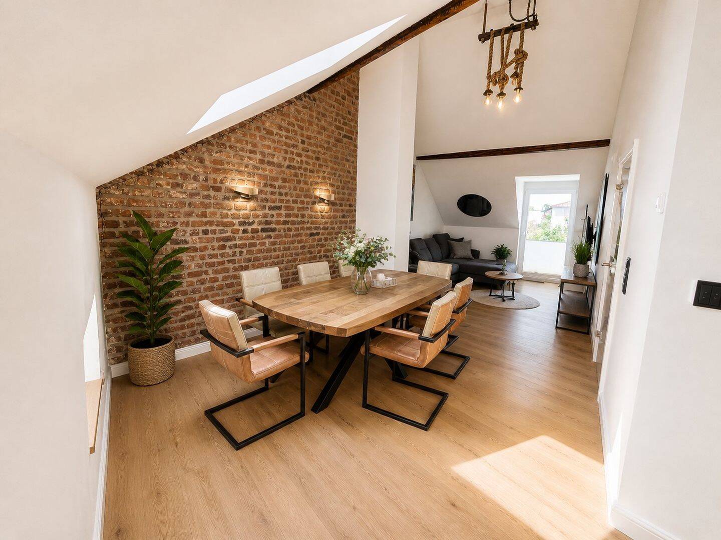 kernsanierte 5 Zimmer Altbau-Maisonette Wohnung mit großer Dachterrasse