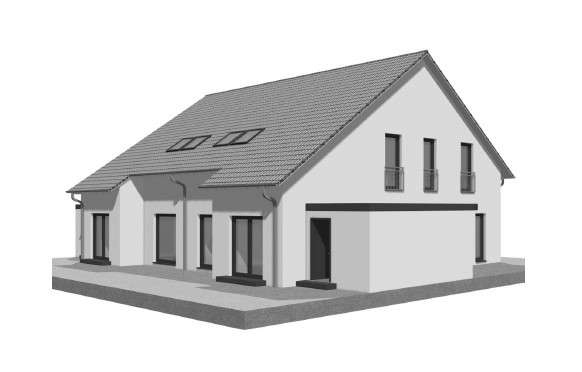 300m² Doppelhaus auf 950 m² Grundstück. Inkl. PV, Batteriespeicher, Kamin