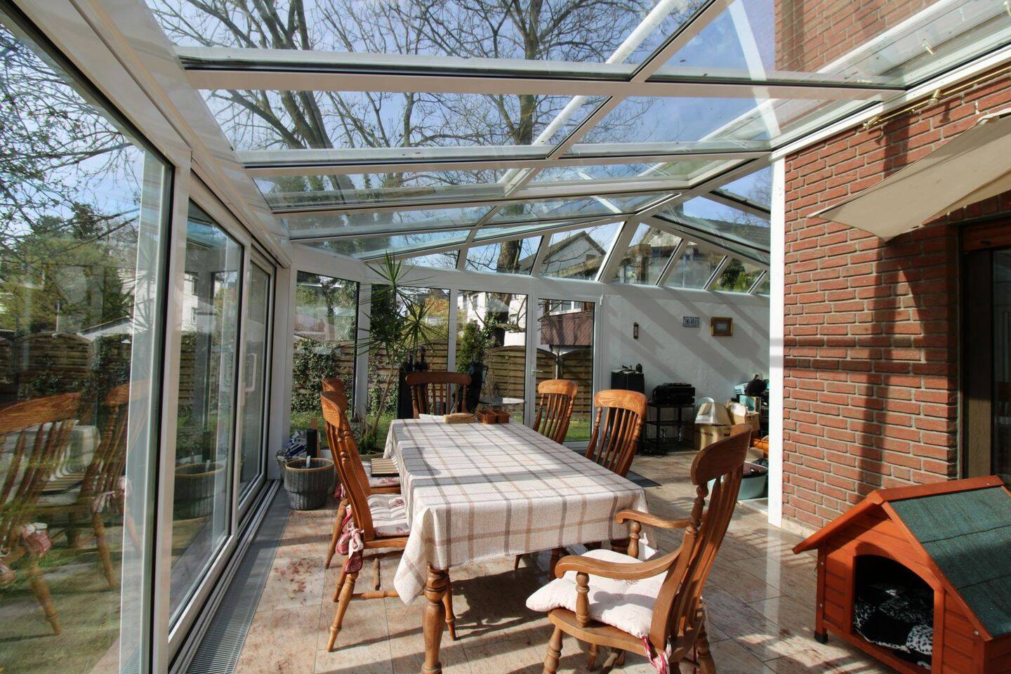 Freistehendes Wohlfühlhaus mit Wintergarten, Kamin & Sauna – Essen – Vorschaubild 3