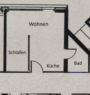 1-Zimmer-Wohnung inkl. Stellplatz und Einbauküche in Fürth! – 90762 Fürth – Vorschaubild 5