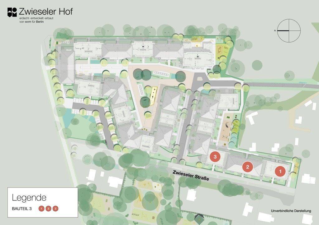 Neubau! 2-Zimmer-Wohnung in ruhiger Lage mit Terrasse! – Berlin – Vorschaubild 6